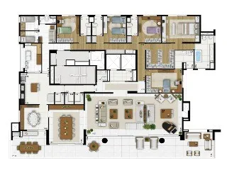 Imagem Edifício Altto Campo Belo São Paul, apartamento com 4 quartos em Campo Belo São Paulo SP, apartment in São Paulo Brazil