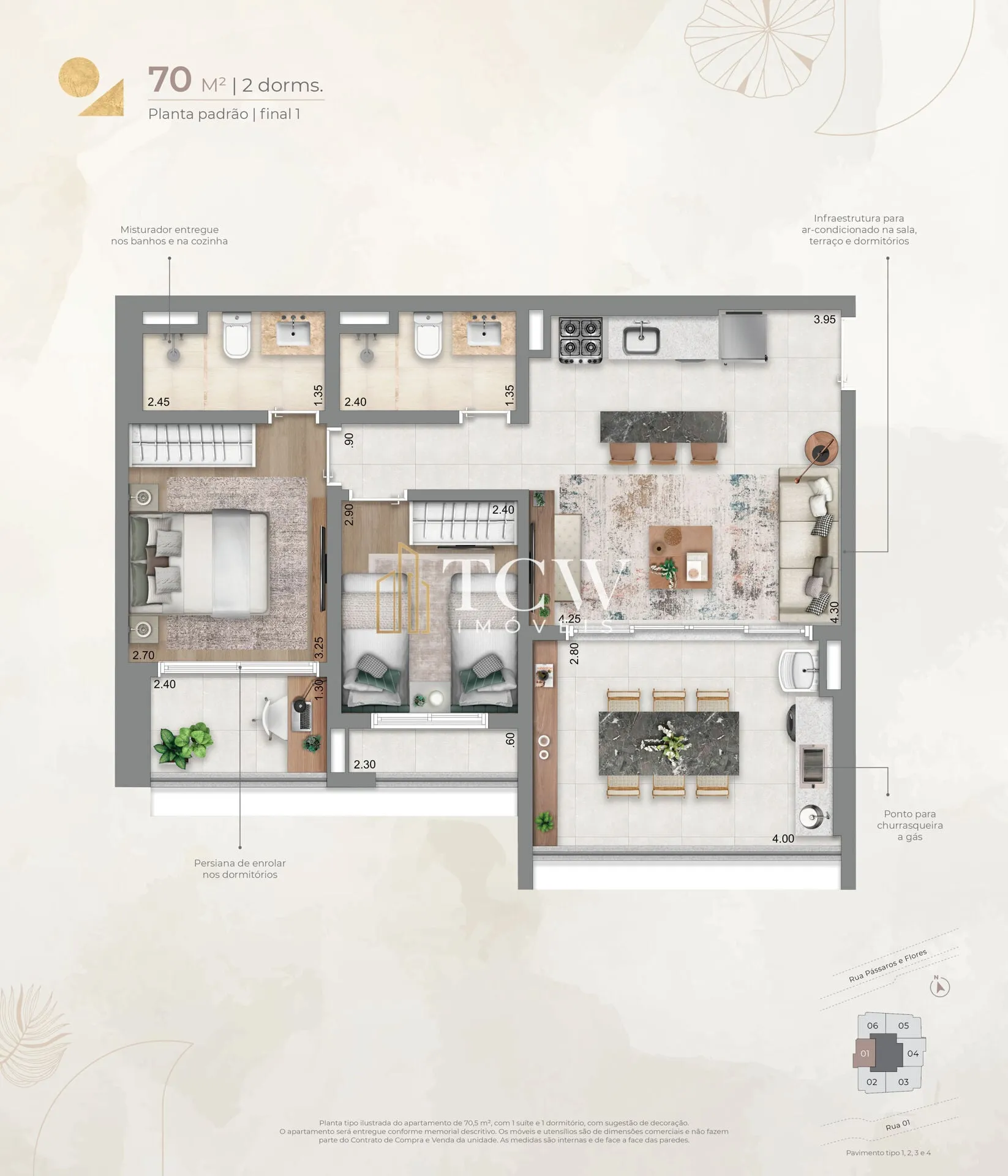 Imagem Apartamento à venda | 50 a 98m2 | BROOKLIN/SP