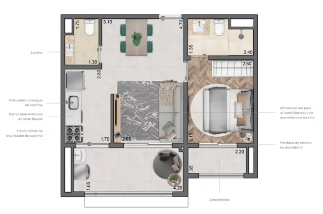 Imagem Apartamento à venda no bairro Vila Mariana - São Paulo/SP