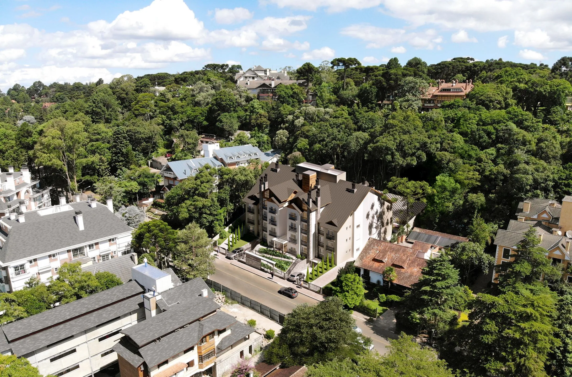 Imagem Apartamento à venda em Gramado, Planalto, com 2 quartos, 74.75m2