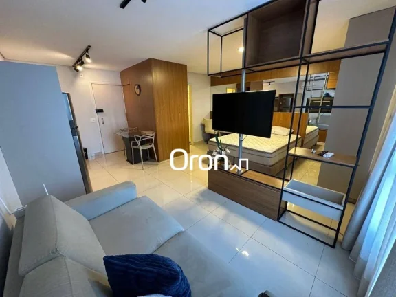 Flat mobiliado com 1 dormitório à venda, 34 m² por R$ 510.000 - Setor Bueno - Goiânia/GO