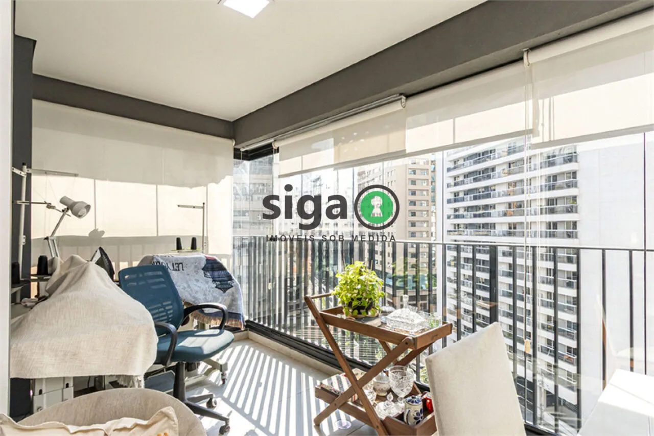 Imagem Apartamento na Vila Olímpia de 2 Quartos com 2 Vagas - 83m² à Venda.