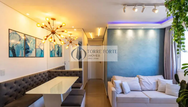 Imagem Lindo apartamento com 40 m², 2 dormitórios, 1 banheiro, 1 vaga de garagem