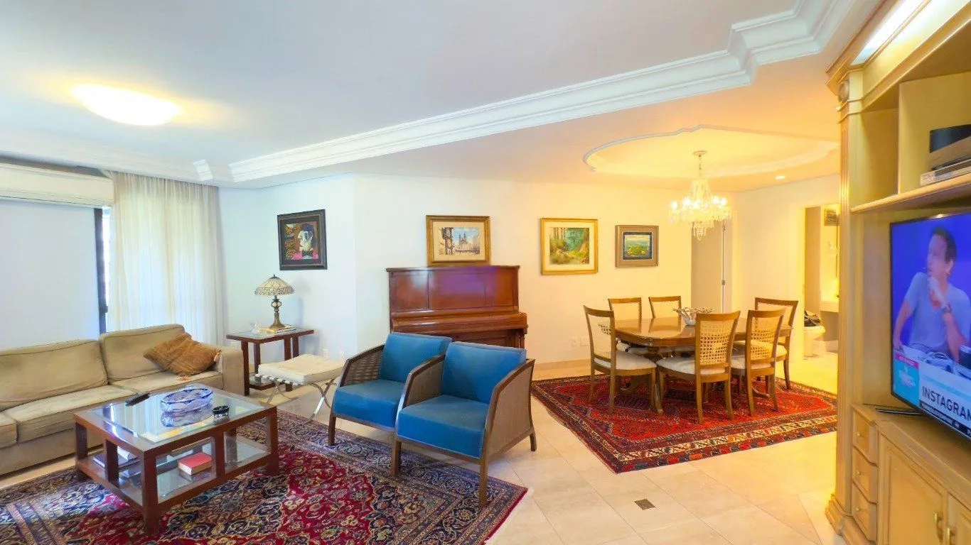 Imagem Apartamento semimobiliado com 2 suítes e 4 quartos no cobiçado bairro Bela Vista