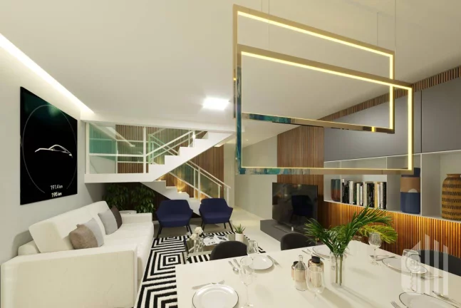 Imagem Casa duplex PRONTA PARA MORAR, em condomínio fechado, 3 dormitórios à venda por R$ 529.600,00 Condomínio VILA PARATI - Morros - Teresina/PI