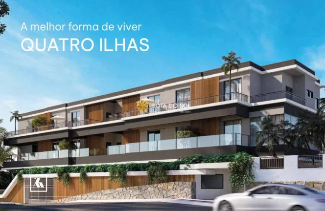 Imagem Vila das Galés Lançamento Frente Mar Praia de Quatro Ilhas Bombinhas SC
