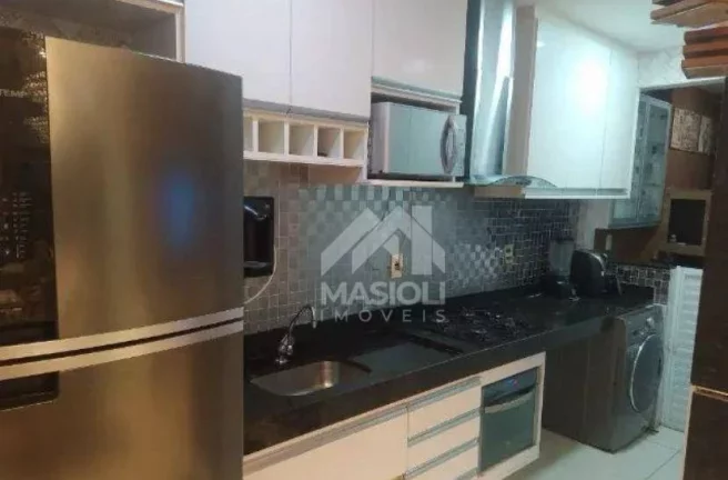 Imagem Apartamento com 3 dormitórios à venda, 70 m² por R$ 905.000 - Praia de Itaparica - Vila Velha/ES