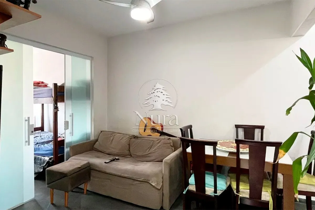 Imagem Apartamento de 2 quartos, 46m² no bairro Embaré, em Santos