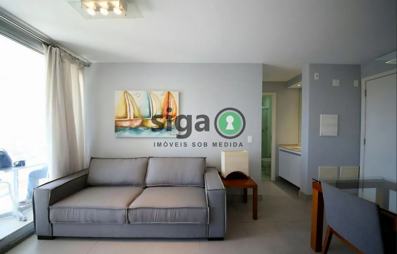 Imagem Studio compacto, Brooklin, IPTU muito baixo. 47m2 - Locação