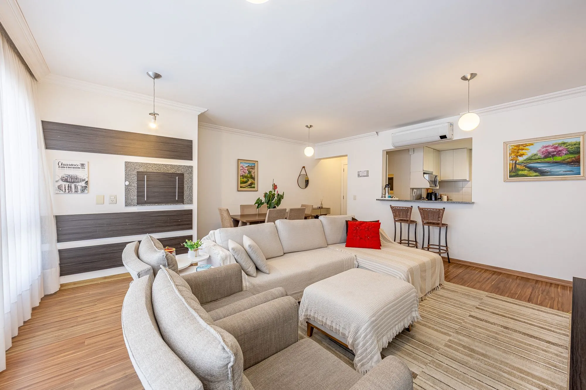 Imagem Apartamento 3 dormitórios 1 suíte 2 vagas no Reserva Petrópolis