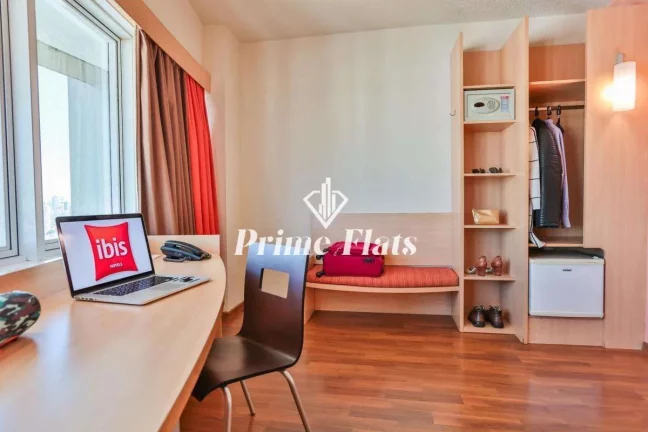 Imagem Flat disponível para venda no Íbis Congonhas, com 27m², 1 dormitório e 1 vaga