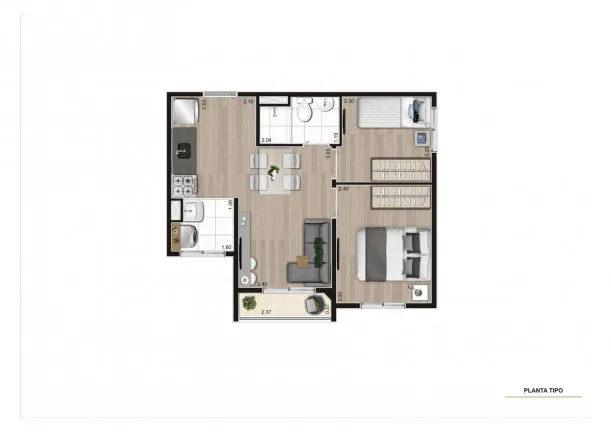 Imagem Apartamento com 2 Quartos à Venda, 37 m² em Saúde - São Paulo