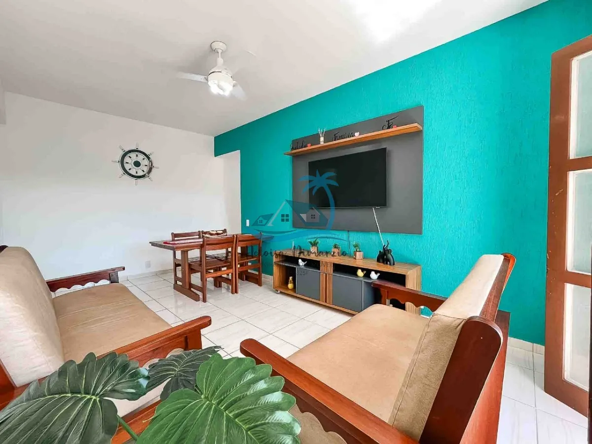 Imagem Apartamento com 2 dormitórios à venda no Tenório em Ubatuba a 350 metros da praia