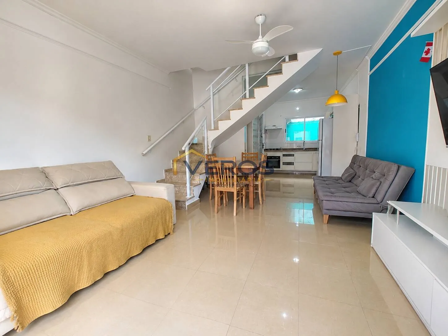 Imagem Casa em Condominio a venda de frente para o mar no Aruan em Caragua