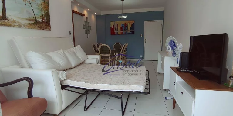 Imagem Apartamento com 3 quartos (2 suítes) à venda, 95 m² - Astúrias - Guarujá/SP