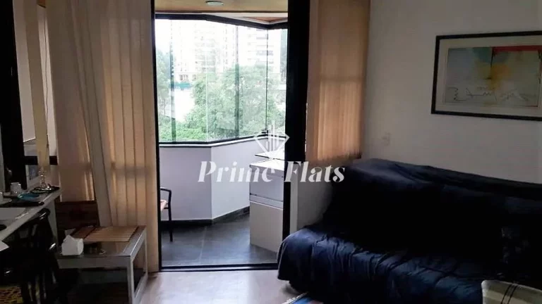 Imagem Flat disponível para locação no Morumbi Residence, com 34m², 1 dormitório e 1 vaga