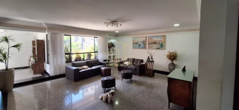 Imagem Bem localizado e ambientes amplos esse apartamento com quatro quartos a venda na pituba