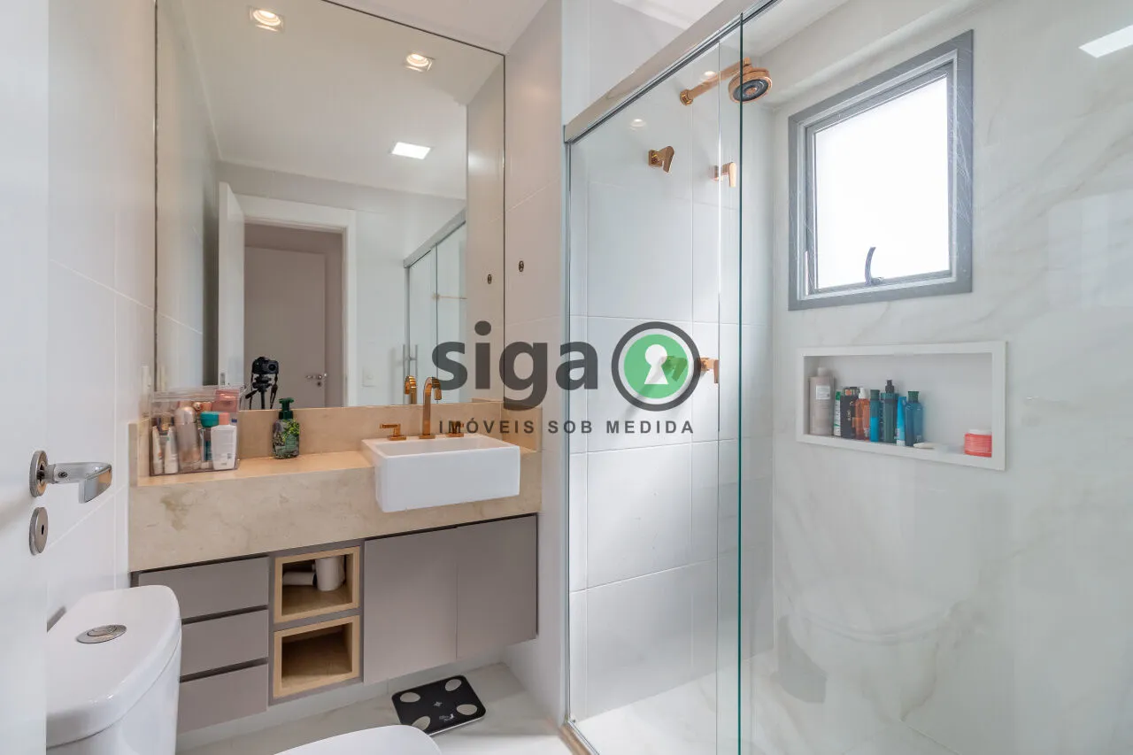 Imagem APARTAMENTO Á VENDA NO BROOKLIN, COM 3 SUÍTES, 3 VAGAS, LAZER COMPLETO COM QUADRA DE TÊNIS!