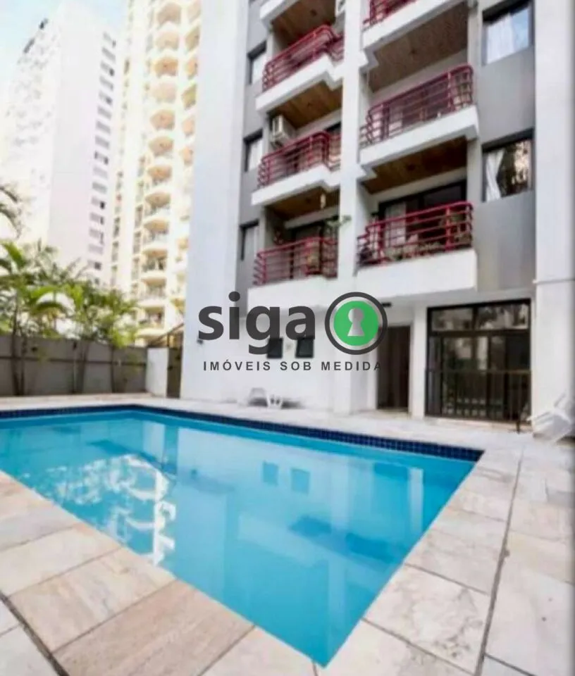 Imagem Apartamento para locação 35m² mobiliado, localizado em Moema.