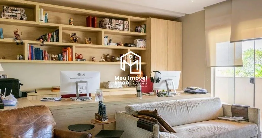Imagem Casa 4 Qts 4 Suítes 2 Vagas 350m² Cond Jardim Botânico VI