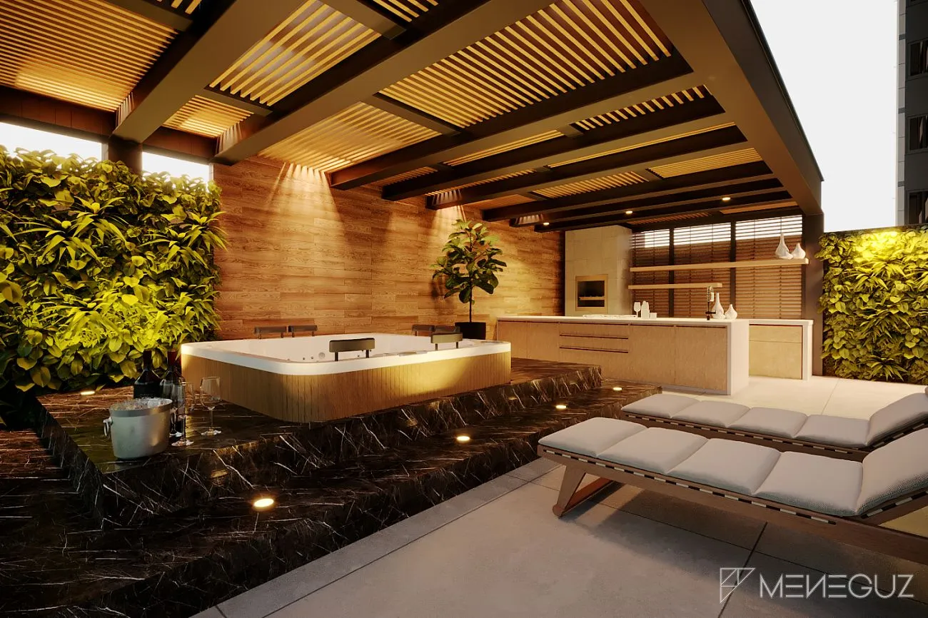 Imagem Cobertura Sky Garden a passos da Praia de Itaparica!