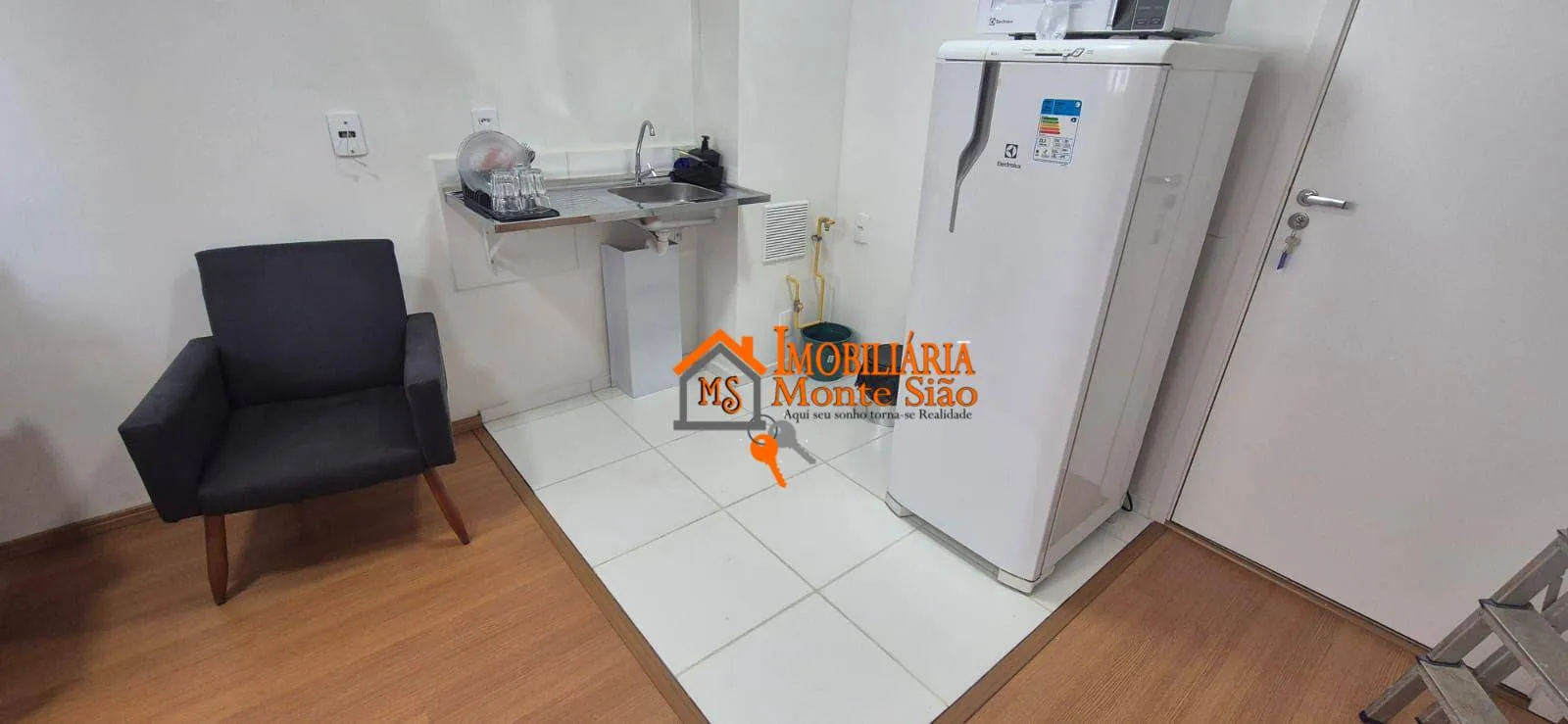 Imagem Apartamento com 1 dormitório à venda, 27 m² por R$ 290.000,00 - Vila das Bandeiras - Guarulhos/SP