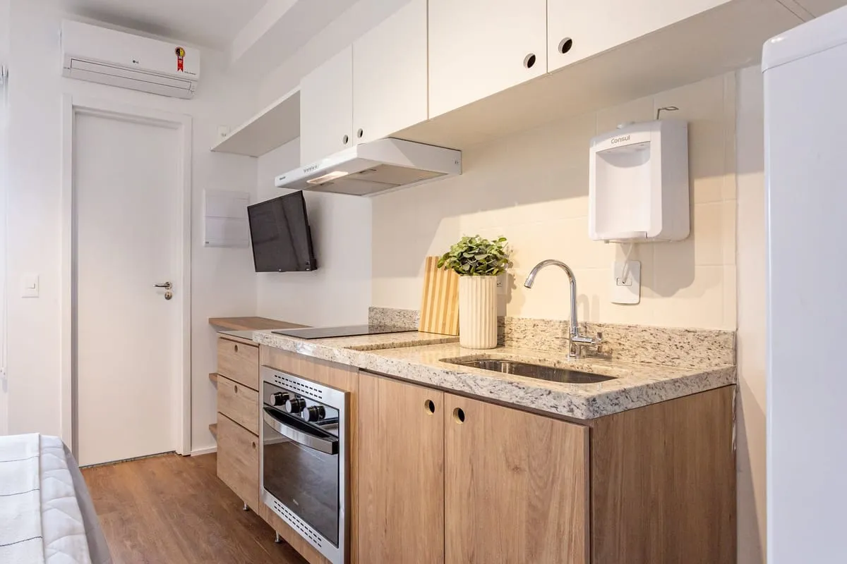 Imagem Apartamento com 1 Quarto para alugar, 22m² - Vila Mariana
