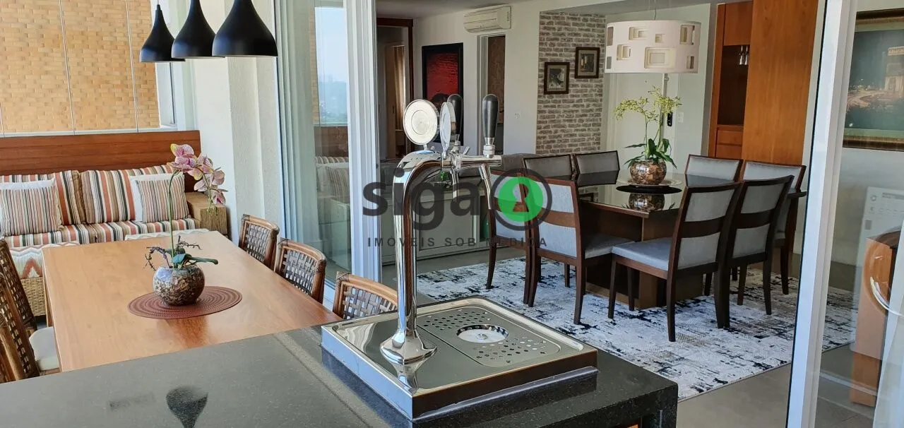 Imagem Campo Belo 161m² alto padrão com 3 suítes varanda gourmet e quadra de tênis no condomínio