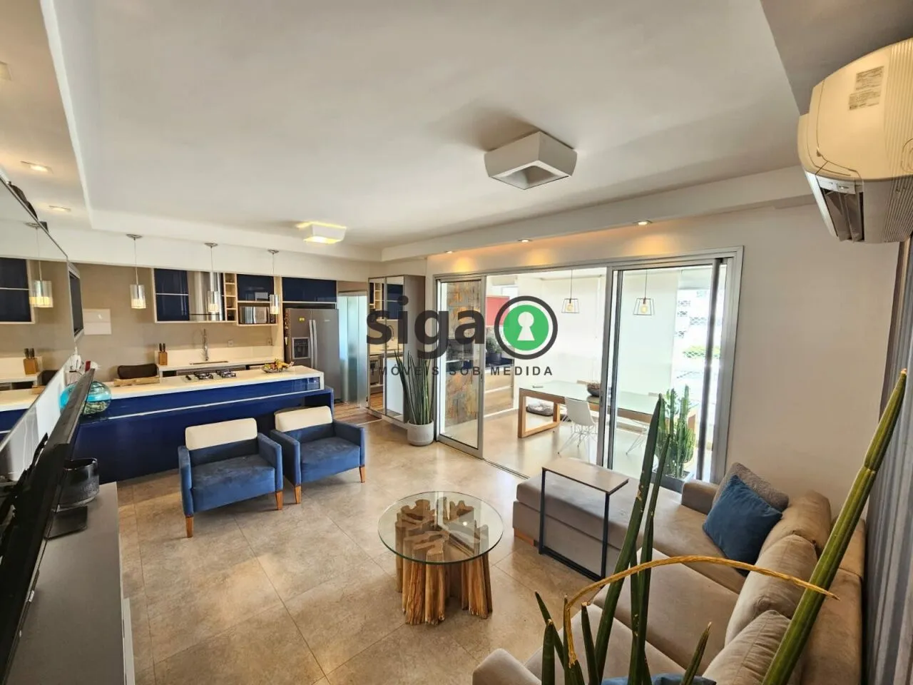Foto do imóvel Brooklin | 105 m² - 3 dormitórios sendo 2 Suítes - Varanda Gourmet - Pronto para Morar