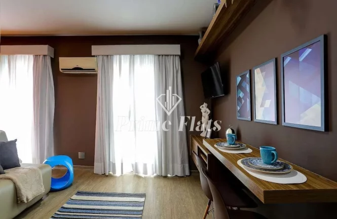 Imagem Flat disponível para venda no Transamérica Executive Perdizes, com 29m², 1 dormitório e 1 vaga de garagem