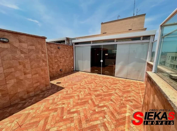Imagem Cobertura à venda em Vila Lourdes, São Paulo-SP: 2 quartos, 1 banheiro, 1 vaga, 110m² de área. Venha conferir!