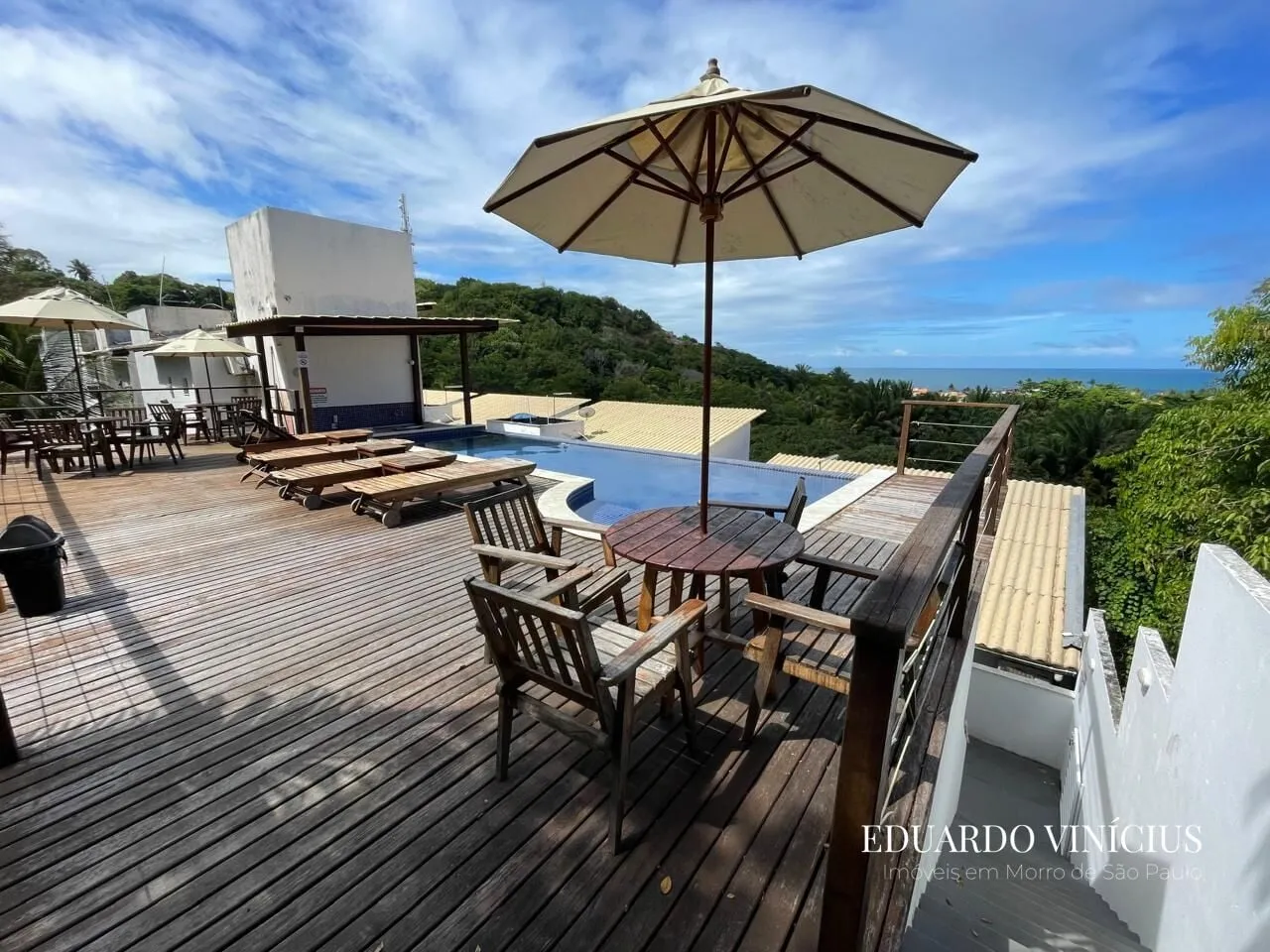 Imagem Mar Doce Lar - Apartamento na Segunda Praia do Morro de São Paulo com 1 Dormitório