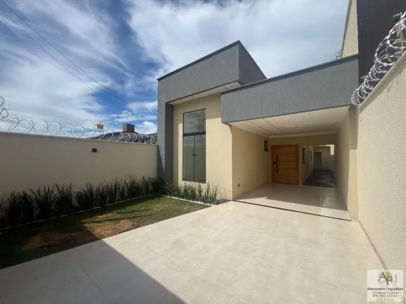 Imagem Casa para Venda em Aparecida de Goiânia, Vila Oliveira, 3 dormitórios, 1 suíte, 2 banheiros, 1 vaga
