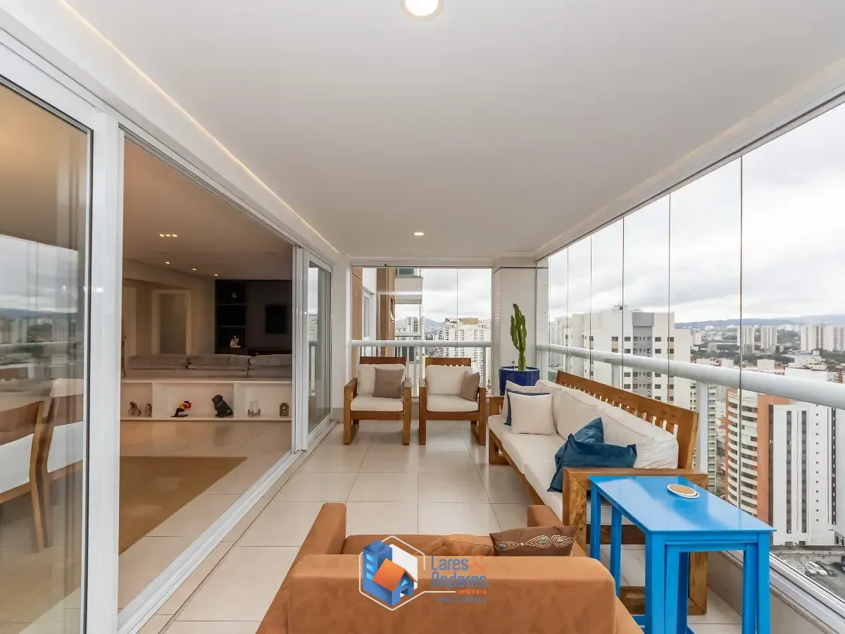 Imagem Apartamento para venda em Vila Hamburguesa com 3 quartos, sendo 3 suítes, 187m²