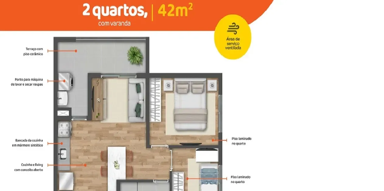 Imagem Apartamento com 2 Quartos à Venda, 37 m² em Vila Butantã - São Paulo