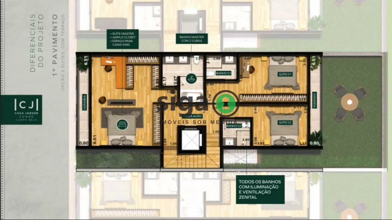 Imagem Casa em Condomínio Residencial em Campo Belo