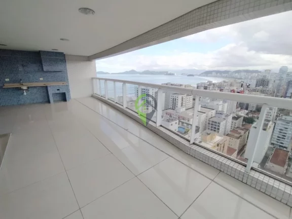 Imagem VISTA MAR -Apartamento - 4 dormitórios à venda, 255 m² - Aparecida - Santos/SP