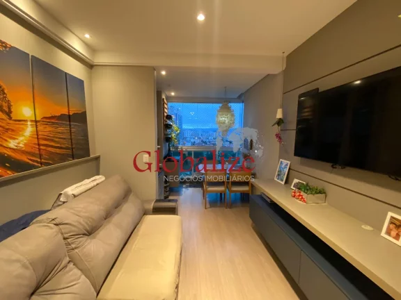 Imagem Apartamento à venda na Ponta da Praia, Santos-SP 2 suítes 1 sala 4 banheiros 2 vagas de garagem demarcada R$1.378.000,00