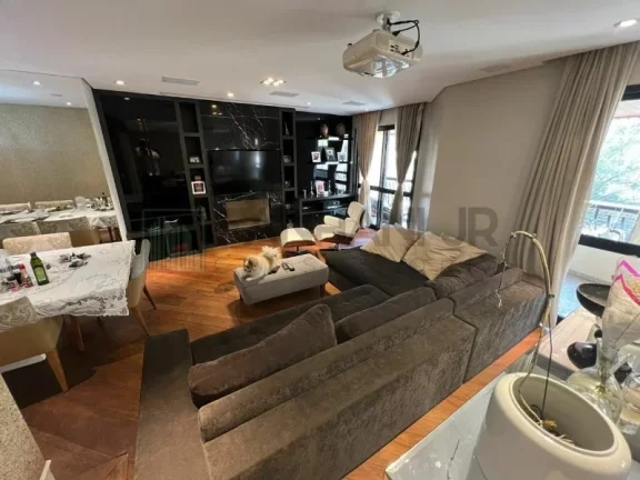 Imagem Apartamento à venda no Jardim Paulista, São Paulo-SP: 3 quartos, 3 suítes, 3 salas, 5 banheiros, 3 vagas de garagem, 184m².