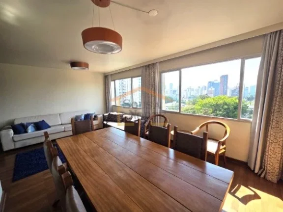 Imagem Apartamento com 126m², possui 3 dormitórios, sendo 1 suíte, sala ampla para dois ambientes, cozin...