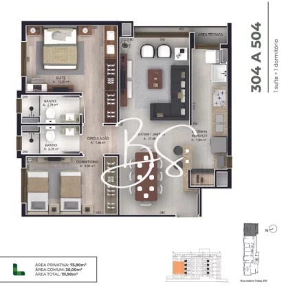 Imagem APARTAMENTO RESIDENCIAL em PORTO ALEGRE - RS, JARDIM BOTÂNICO