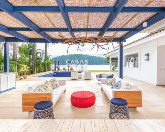 Imagem Casa Frente Mar para Temporada em Angra dos Reis / RJ no bairro Porto Real