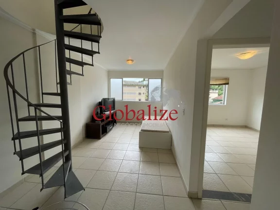 Foto do imóvel COBERTURA À VENDA COM 2 DORMITÓRIOS, VAGA DE GARAGEM, NO BAIRRO JOSÉ MENINO EM SANTOS POR R$440.000,00