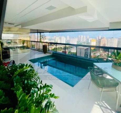 Imagem CASAL IMÓVEIS VENDA ED LUMINI 4 SUÍTES PISCINA AQUECIDA + 4 VGS