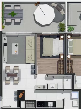 Imagem Condado San Diego - Apartamento à venda no bairro Zona Nova - Capão da Canoa/RS