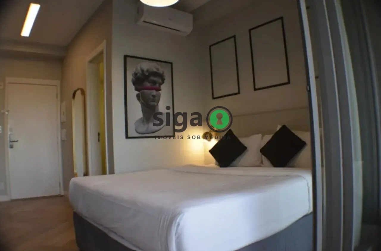 Imagem Studio mobiliado no Thera Ibirapuera | Andar alto ? Vista privilegiada ? Pronto para morar