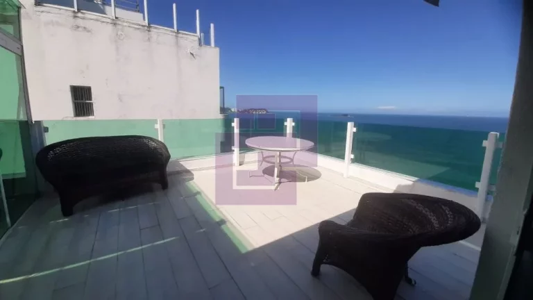 Imagem Cobertura penthouse com piscina e churrasqueira , com linda vista para o mar!!!