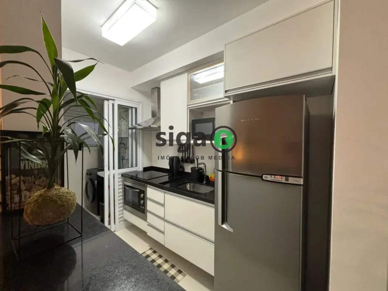 Imagem Apartamento com - 50 m² - Mobiliado - Varanda Envidraçada - Condomínio Brookfield Home Design