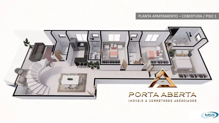 Imagem Apartamento Alto Padrão - Cidade Nobre - Ipatinga - cód 940