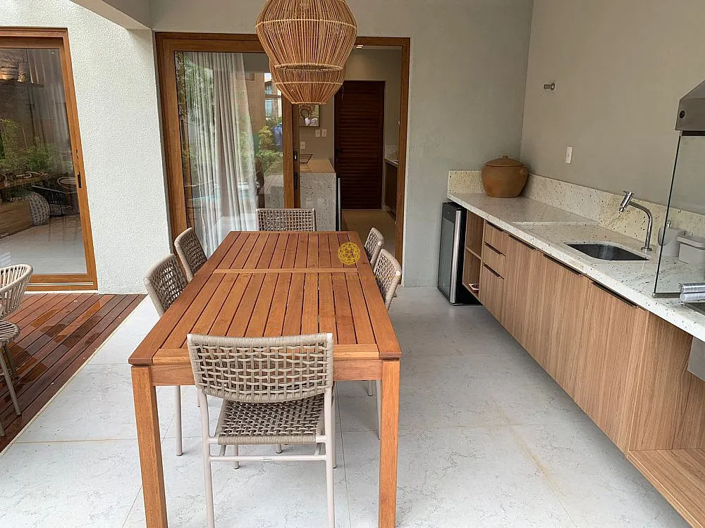 Imagem Casa de Luxo no Marluá Itacimirim-Ba  Pé na Areia, 4 Suítes
